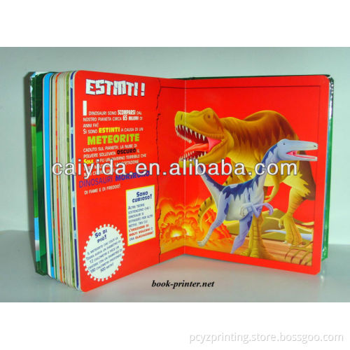 Printed Child Book Die-Cut Board Book for Kids